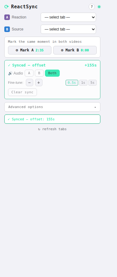 react-sync screenshot 2
